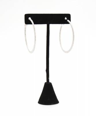 Fashion Hoop Earrings EH702945 SILVER